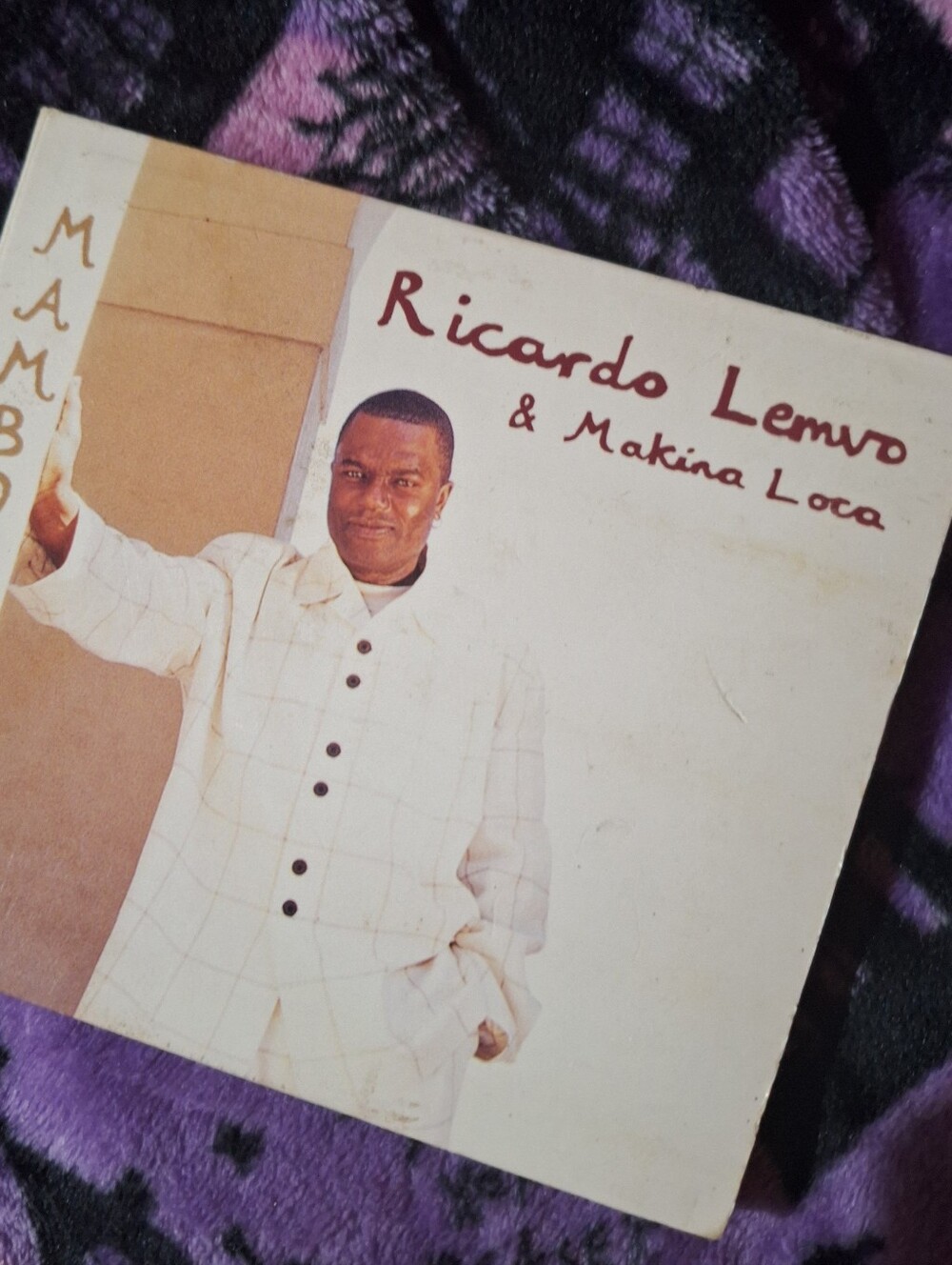 Ricardo Lemvo Signed CD